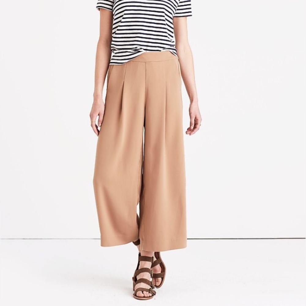 Navy Blue Madewell Caldwell Crop Trousers